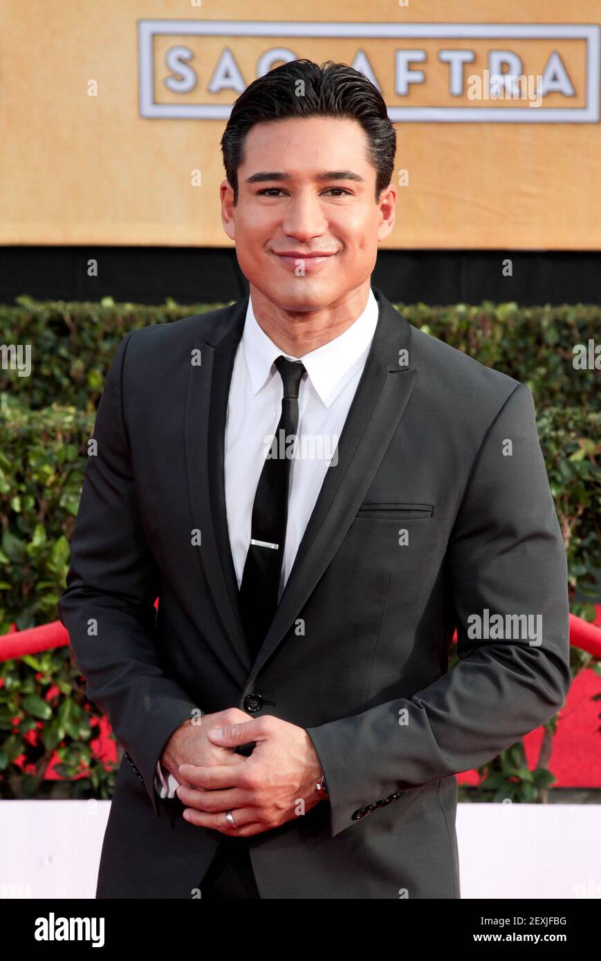 TV Host Mario Lopez attends the 20th Annual Screen Actors Guild Awards ...
