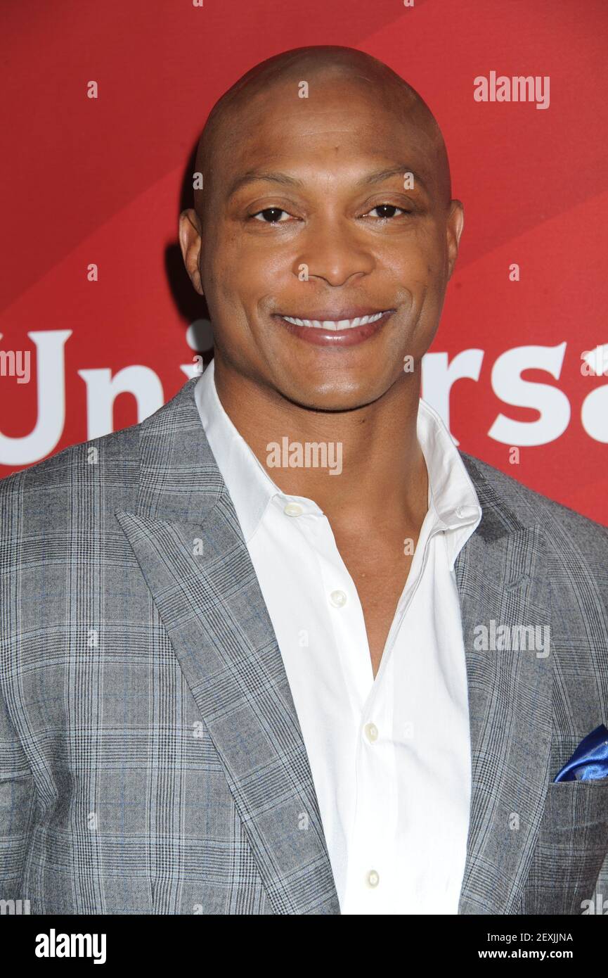 Eddie George During The NBC Universal Winter TCA Press Tour, Held At
