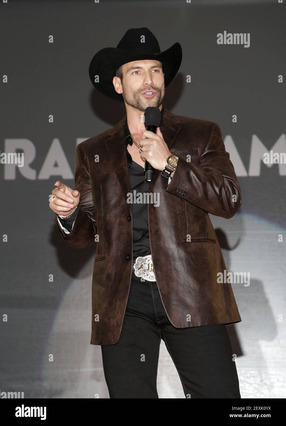 Rafael Amaya attend Telemundo Luncheon to launch Camelia Le