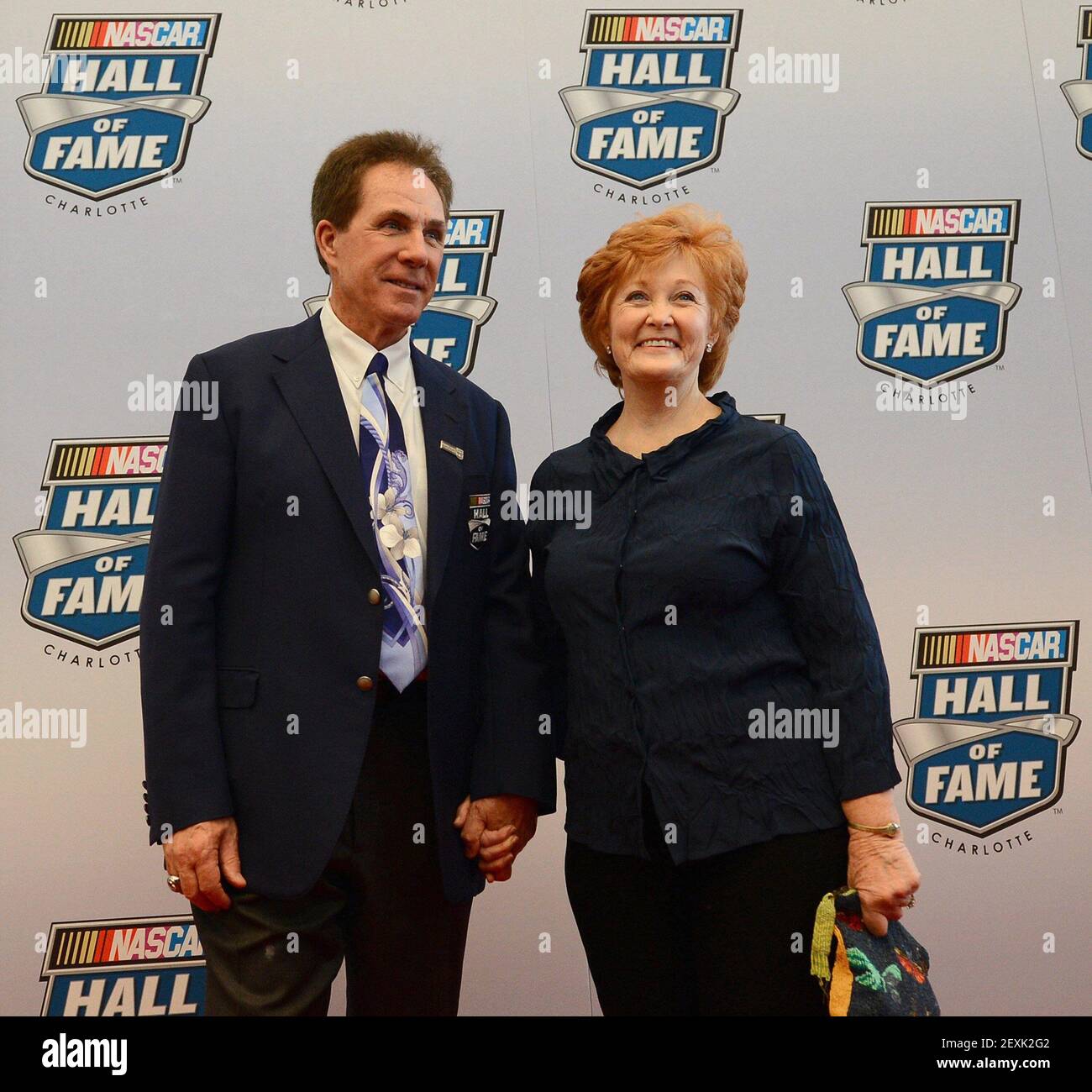 NASCAR Hall of Fame member Darrell Waltrip and his wife Stevie Waltrip
