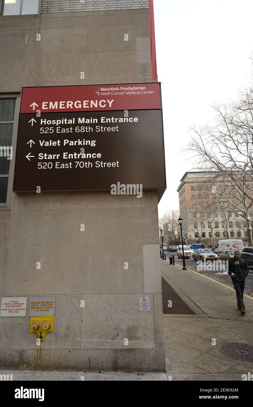 York Avenue view of New YorkPresbyterian Weill Cornell Medical Center