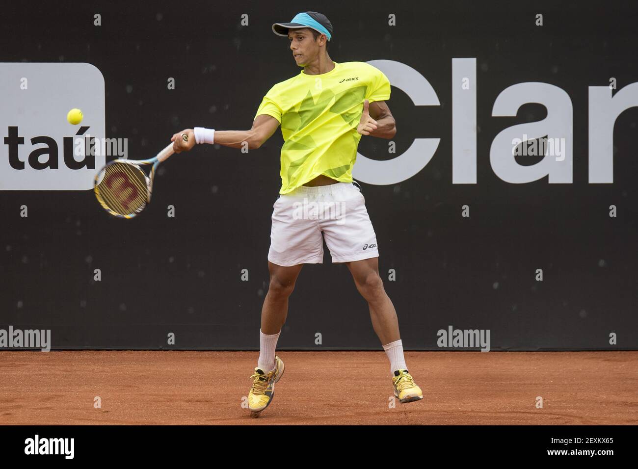 Brazilian player Jose Pereira during Rio Open Tenis, in Jockey Club, Rio de  Janeiro, Brazil, on February 15, 2014. Photo by Celso Pupo / Fotoarena/Sipa  USA Stock Photo - Alamy