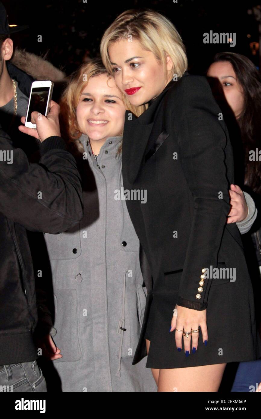 Rita Ora returns to the Hotel Principe di Savoia in Milan, Italy on