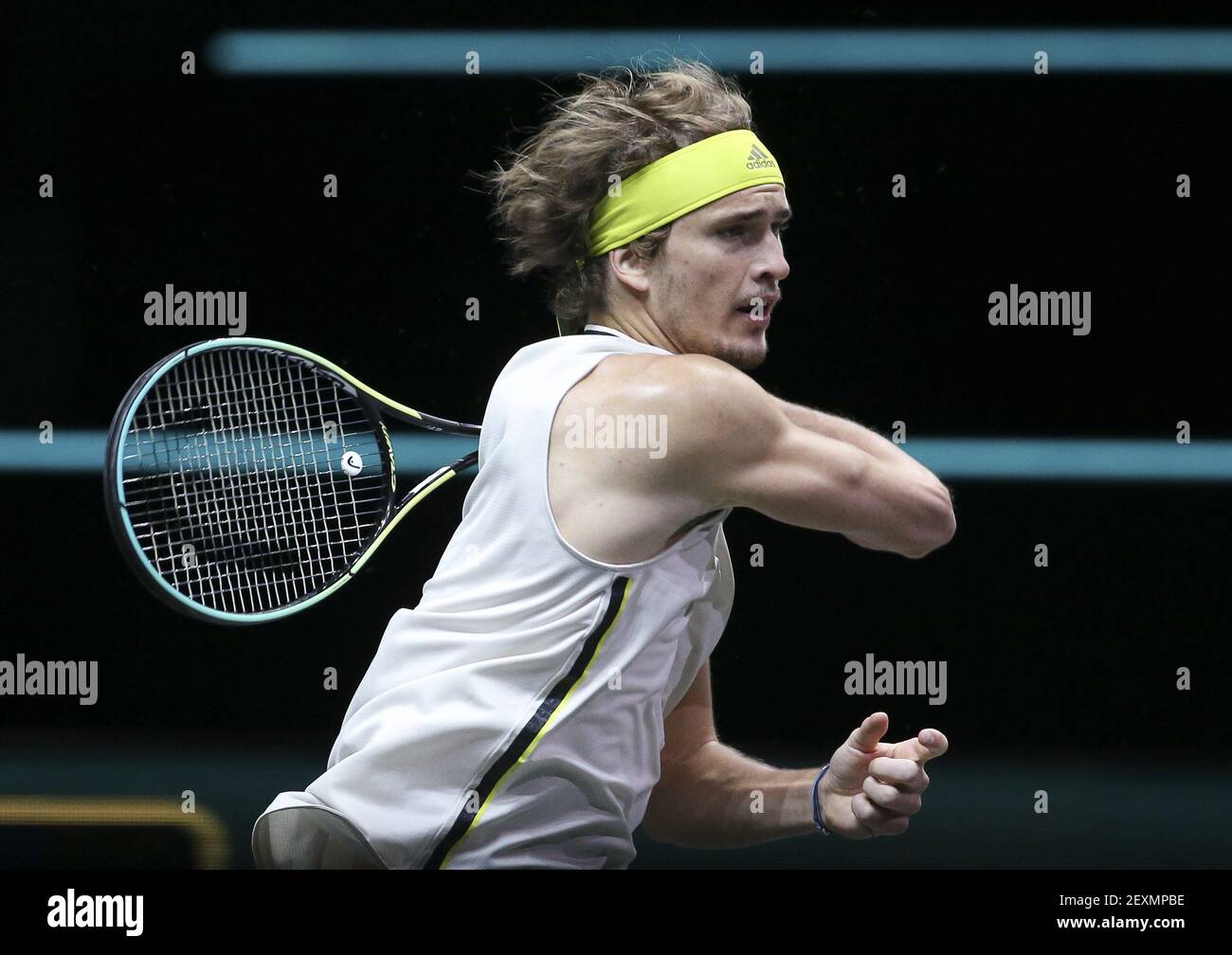 Rotterdam, Netherlands. 03rd Mar, 2021. Alexander Sasha Zverev of Germany  during day 3 of the 48th ABN AMRO World Tennis Tournament, an ATP Tour 500  tournament on March 3, 2021 at the