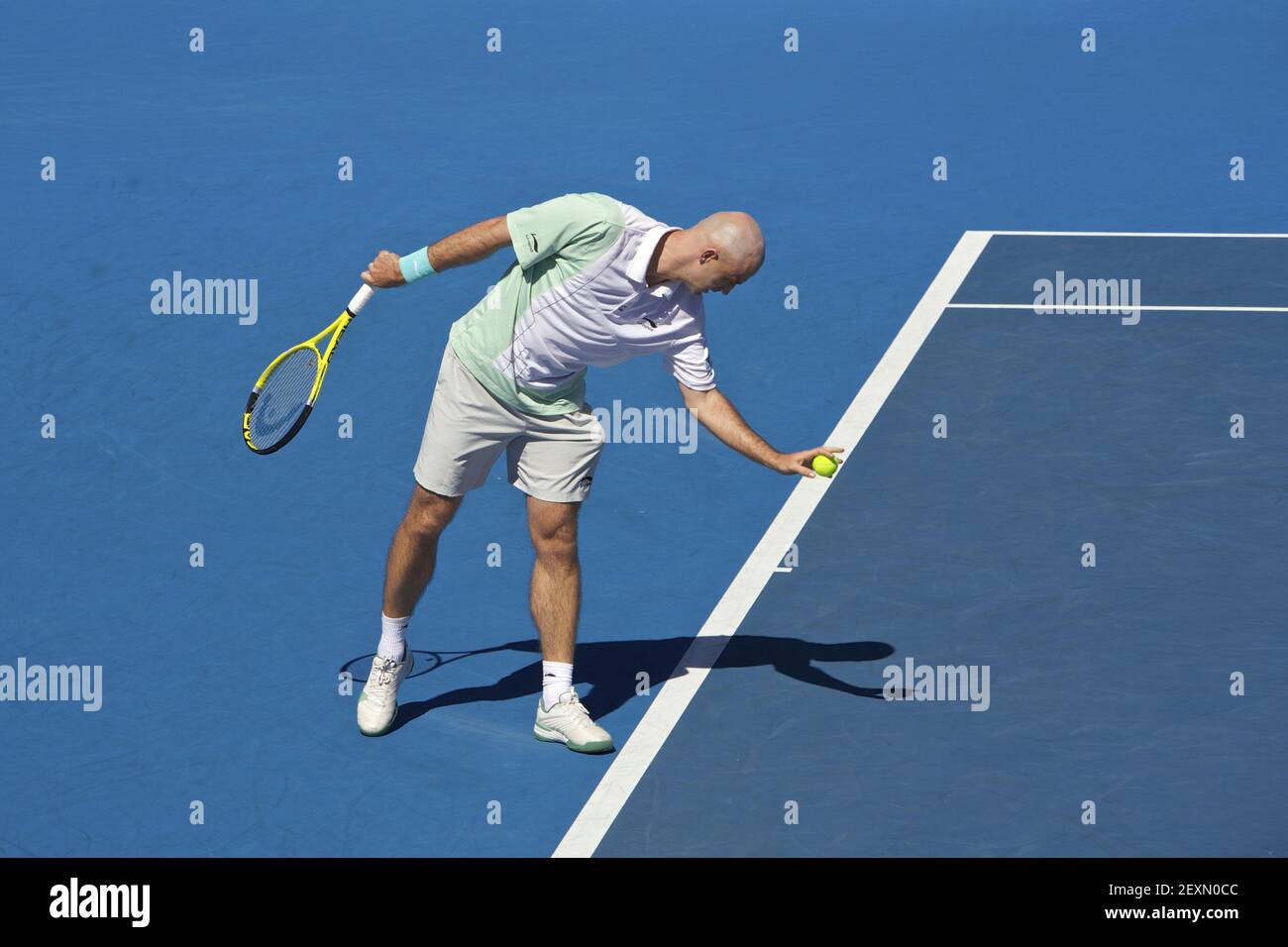 Australian Open Tennis Stock Photo