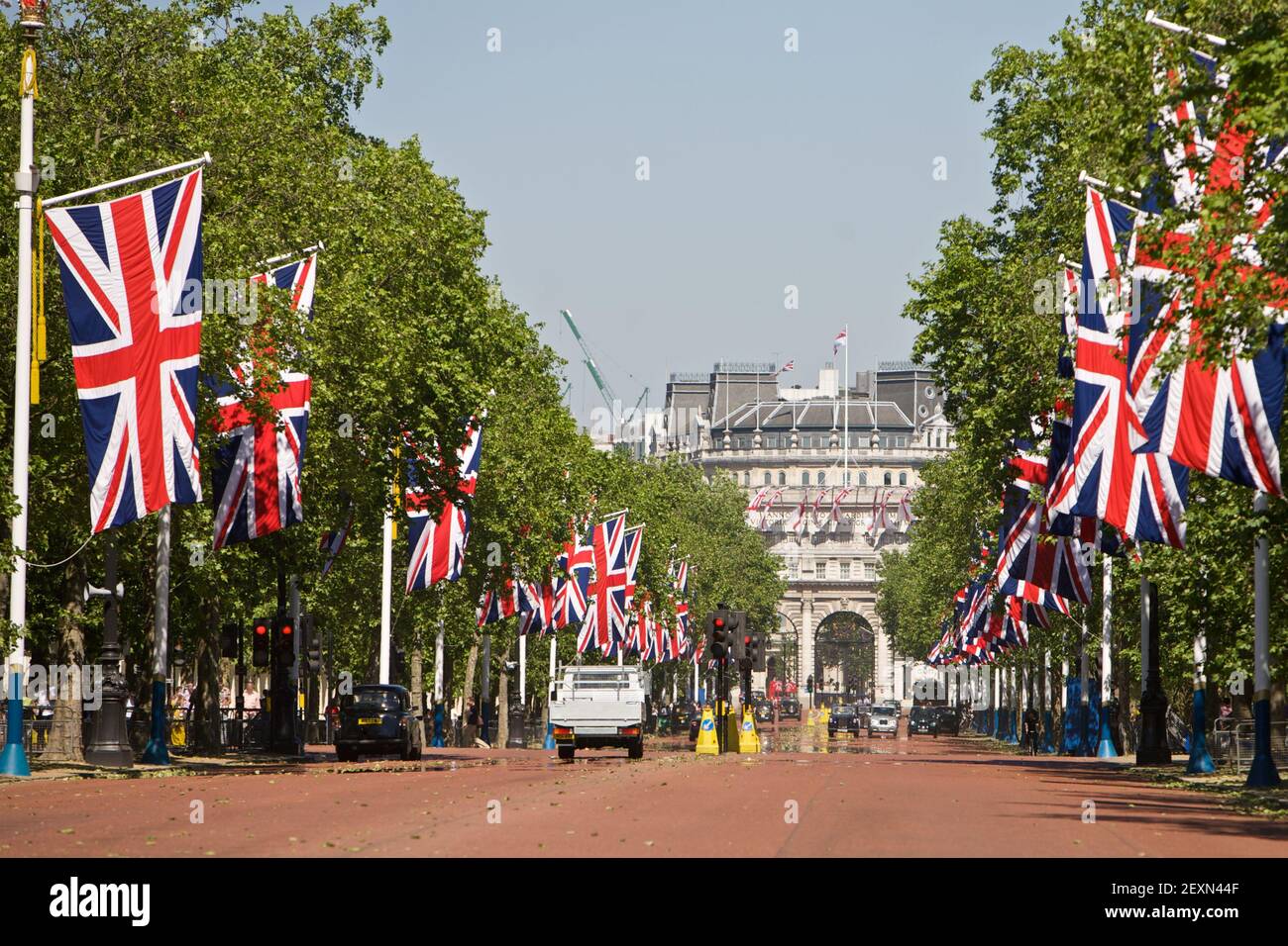 Buckingham Palace Entrance Stock Photo