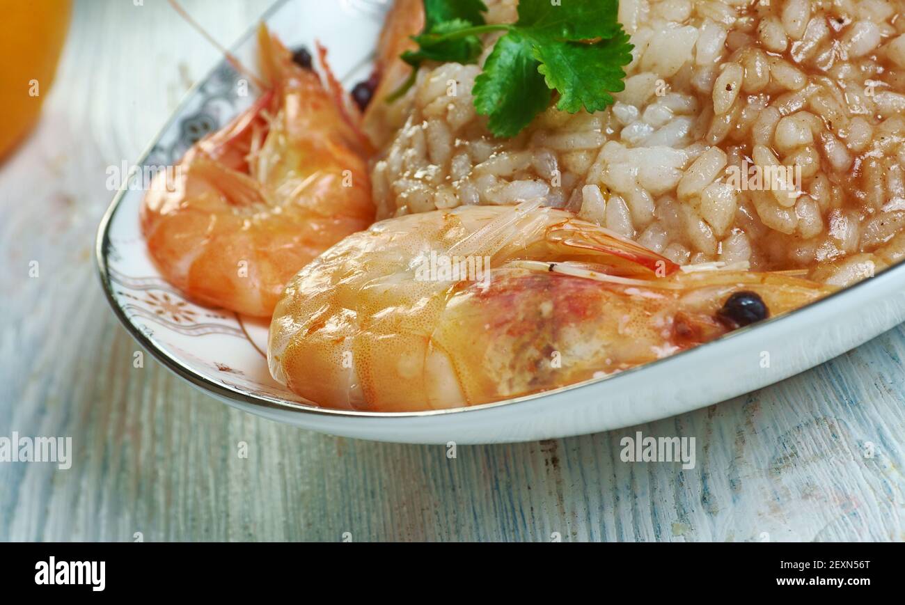 Mupunga unedovi rice with peanut butter traditional african dish