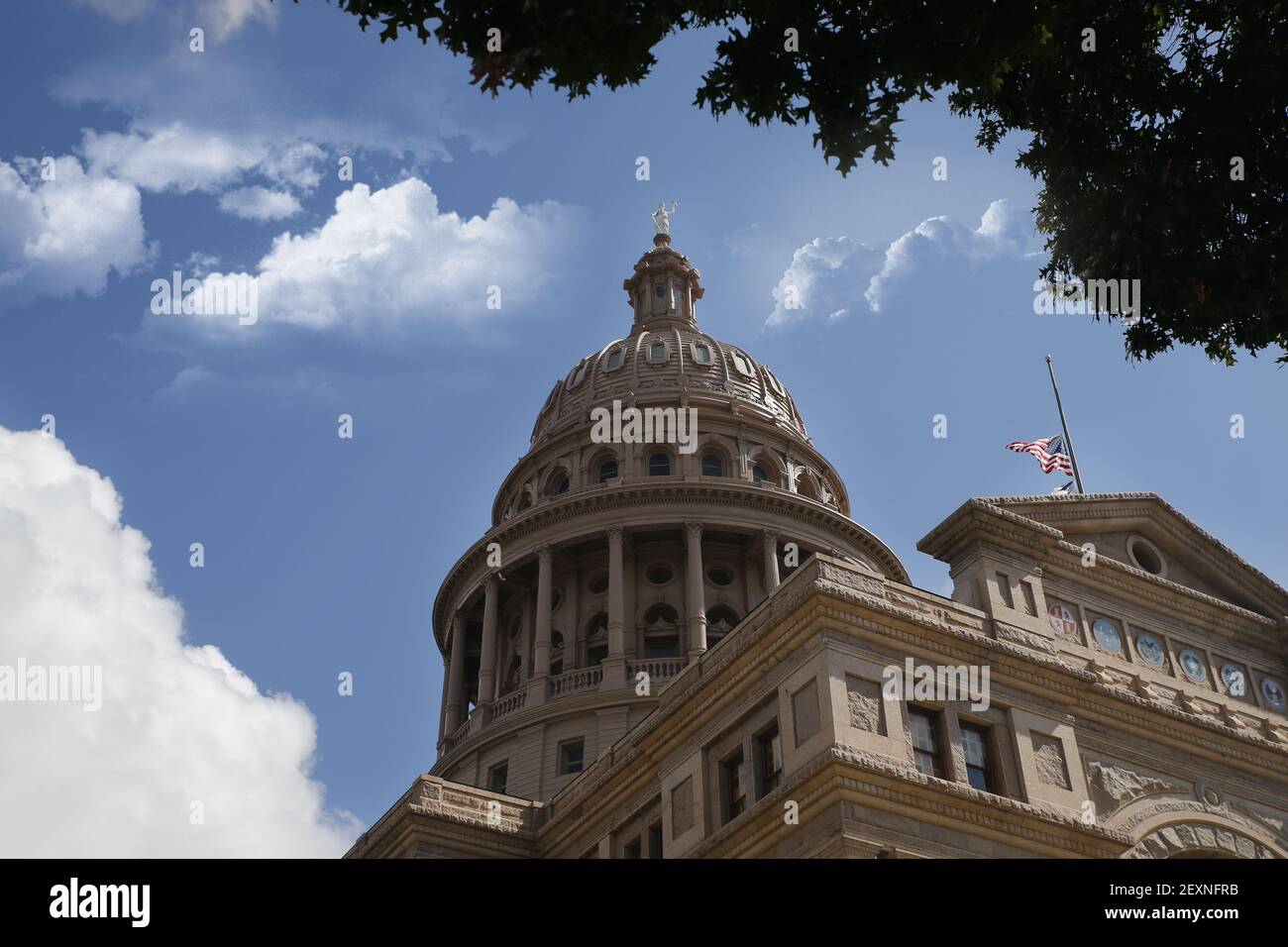 Texas State Capitol Stock Photo