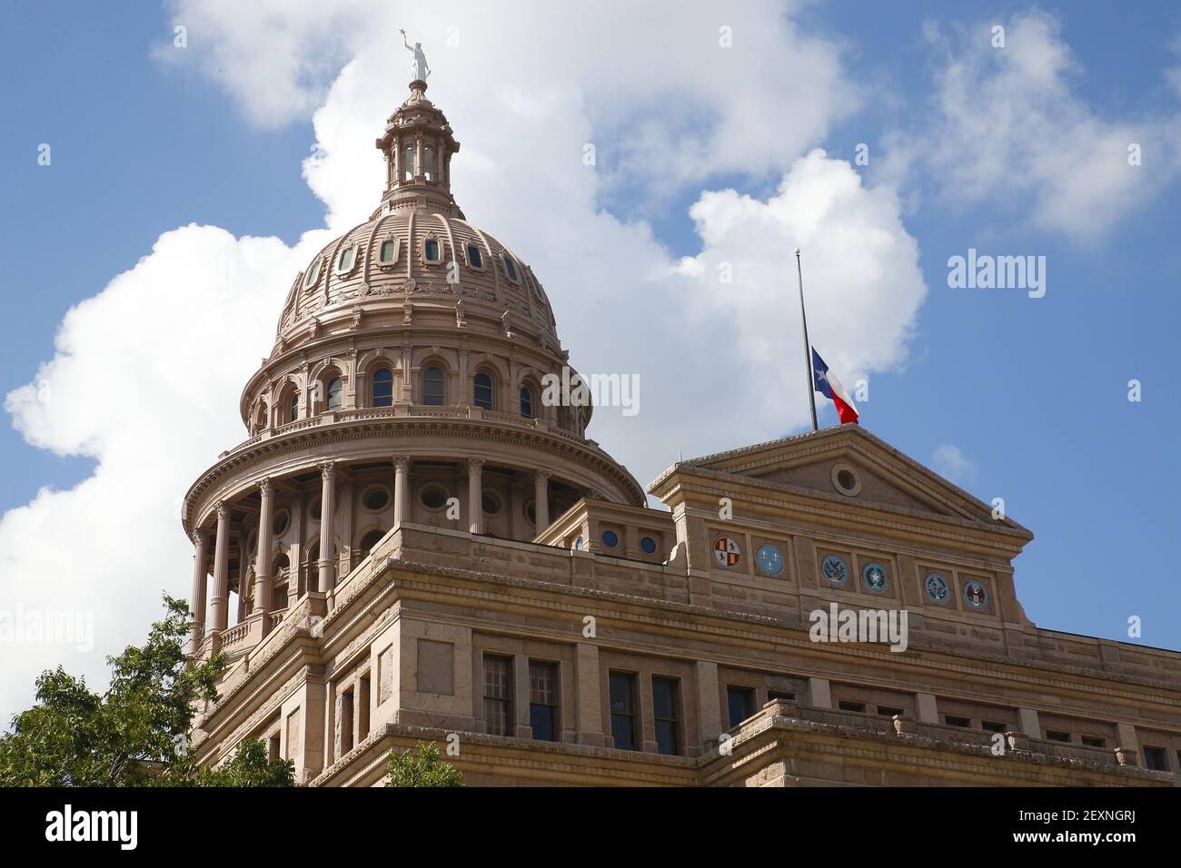 Texas State Capitol Stock Photo