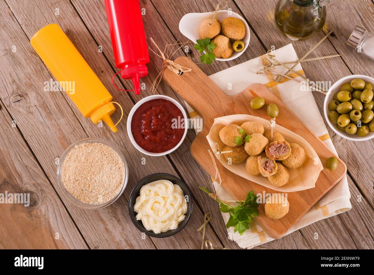 Ascoli stuffed olives Stock Photo Alamy