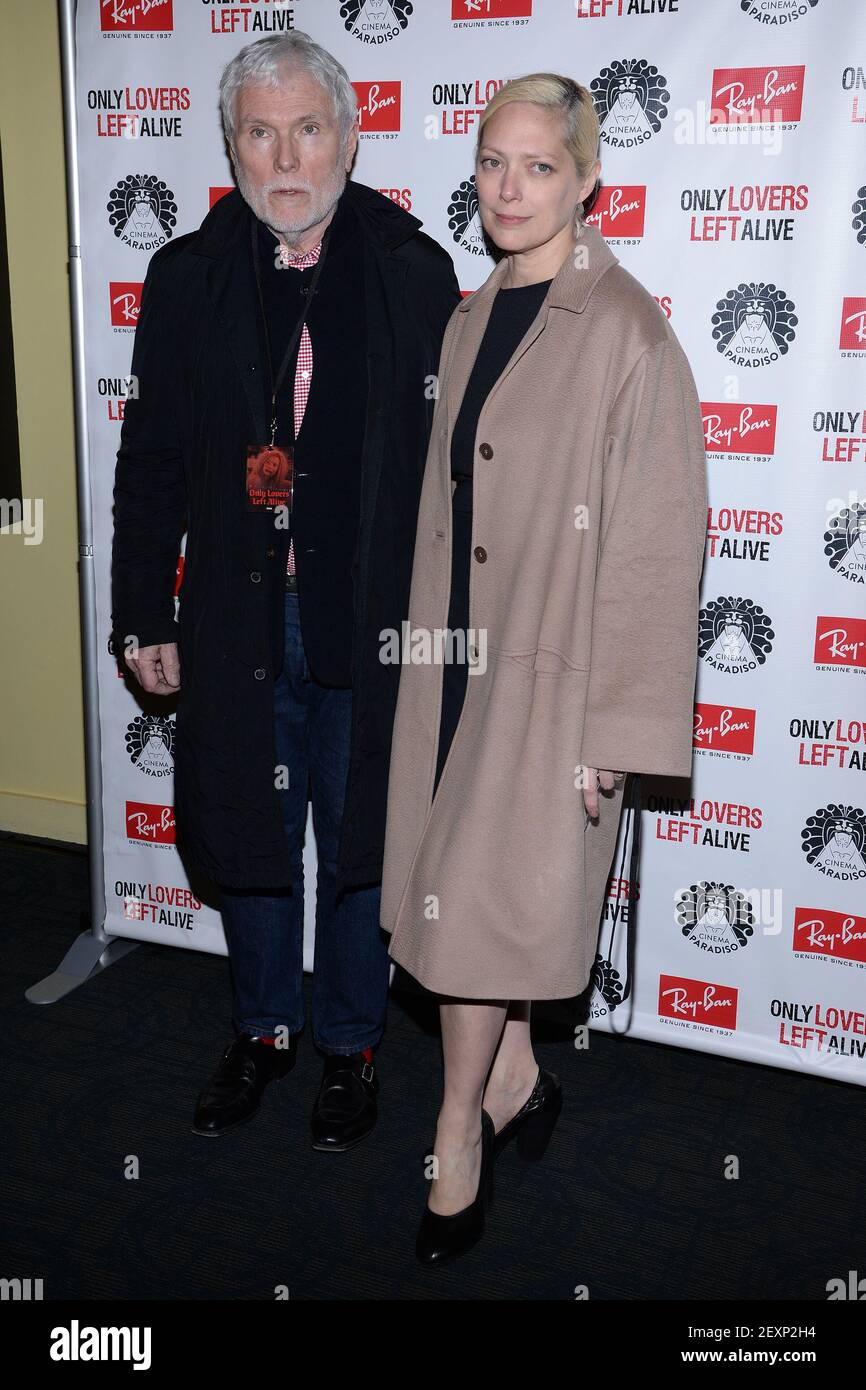 (L-R) Glenn O'Brien and Gina Nanni attend the screening of 