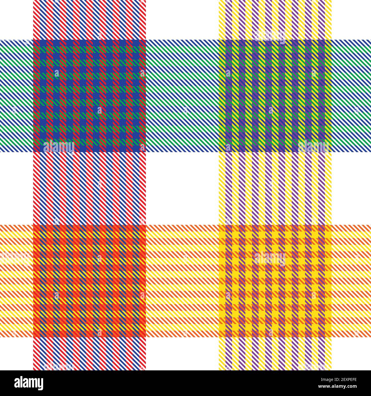Rainbow Plaid, checkered, tartan seamless pattern suitable for fashion  textiles and graphics Stock Vector Image & Art - Alamy