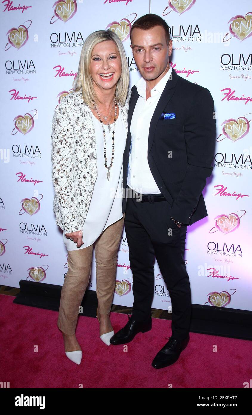 11 April 2014 Las Vegas, Nevada Olivia Newton John, Joey Lawrence