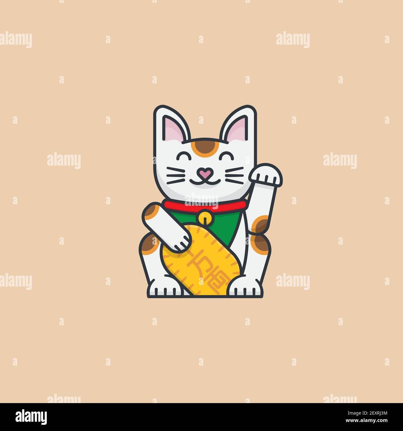 Japanese cat cartoon hi-res stock photography and images - Alamy