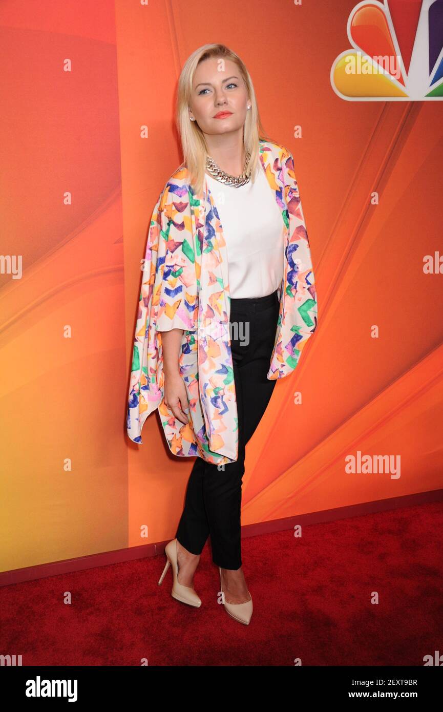 Elisha Cuthbert attends the 2014 NBC Upfront Presentation, held at the