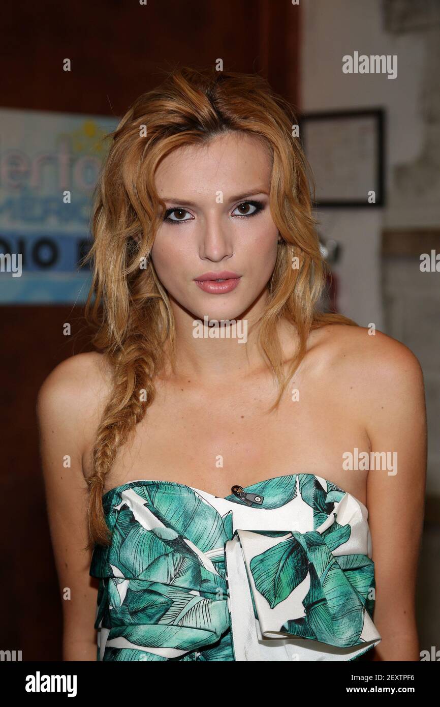 Actress Bella Thorne Blended Is Seen During Despierta America On