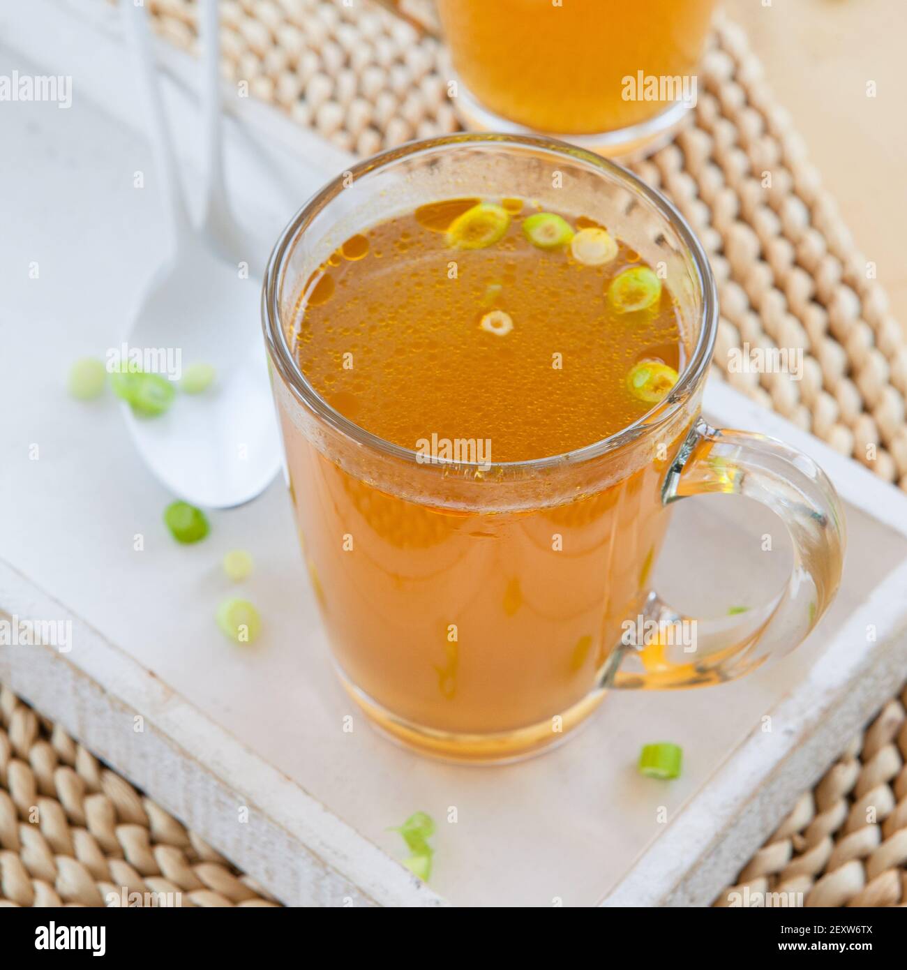Chicken bone broth hires stock photography and images Alamy