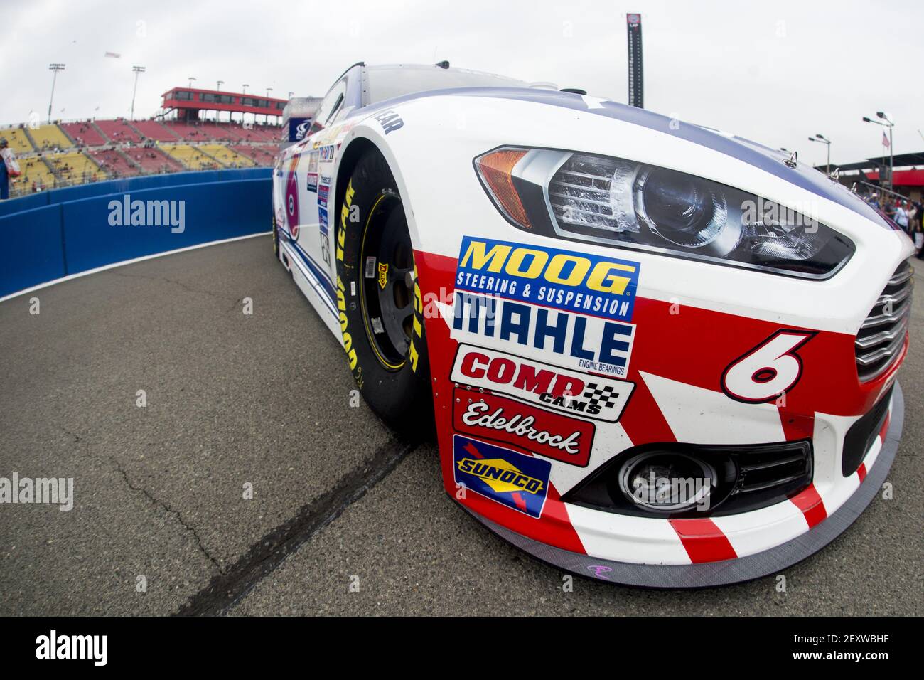 NASCAR: Mar 22 Auto Club 400 Stock Photo