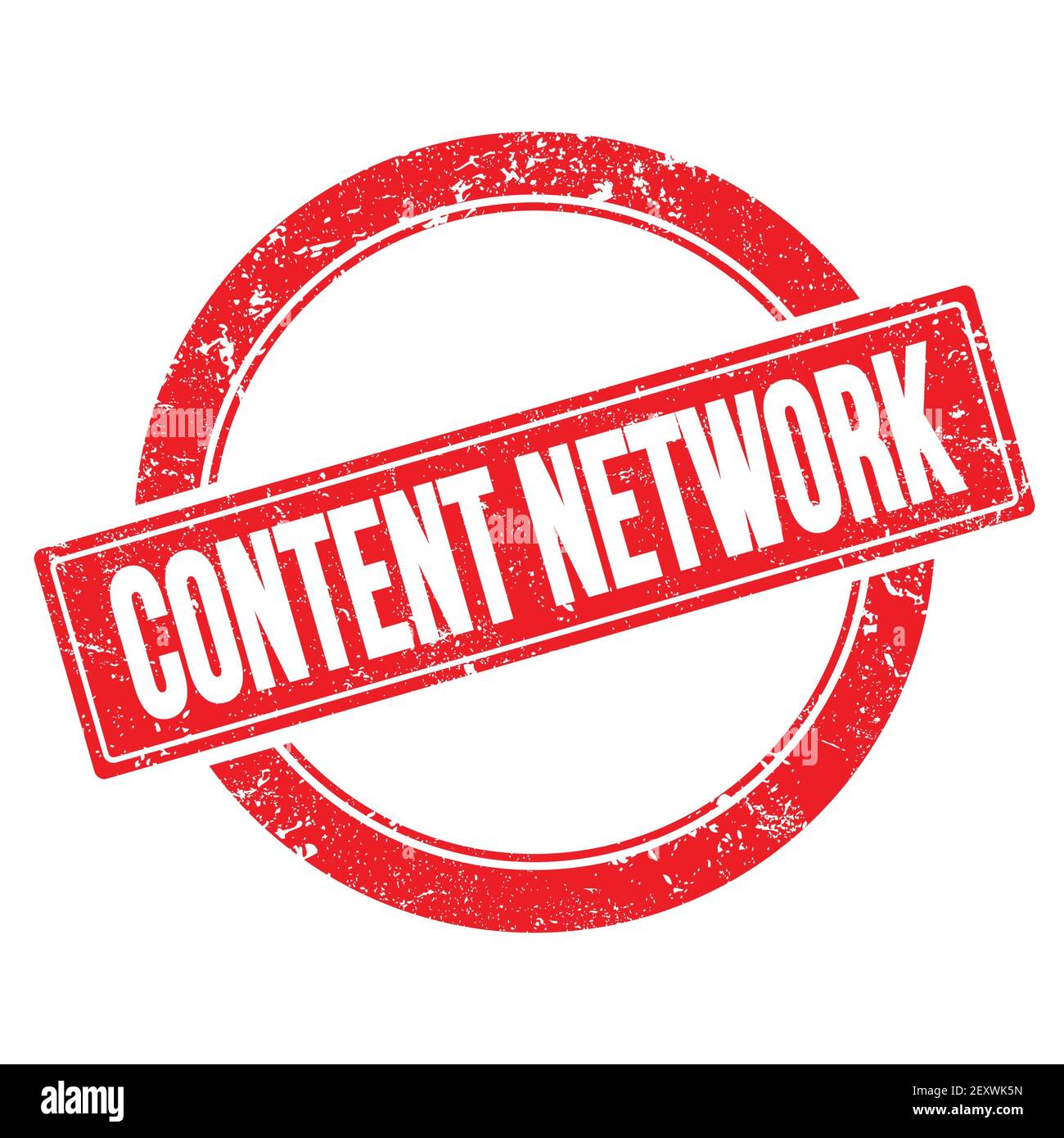 Content network stamp hi-res stock photography and images - Alamy