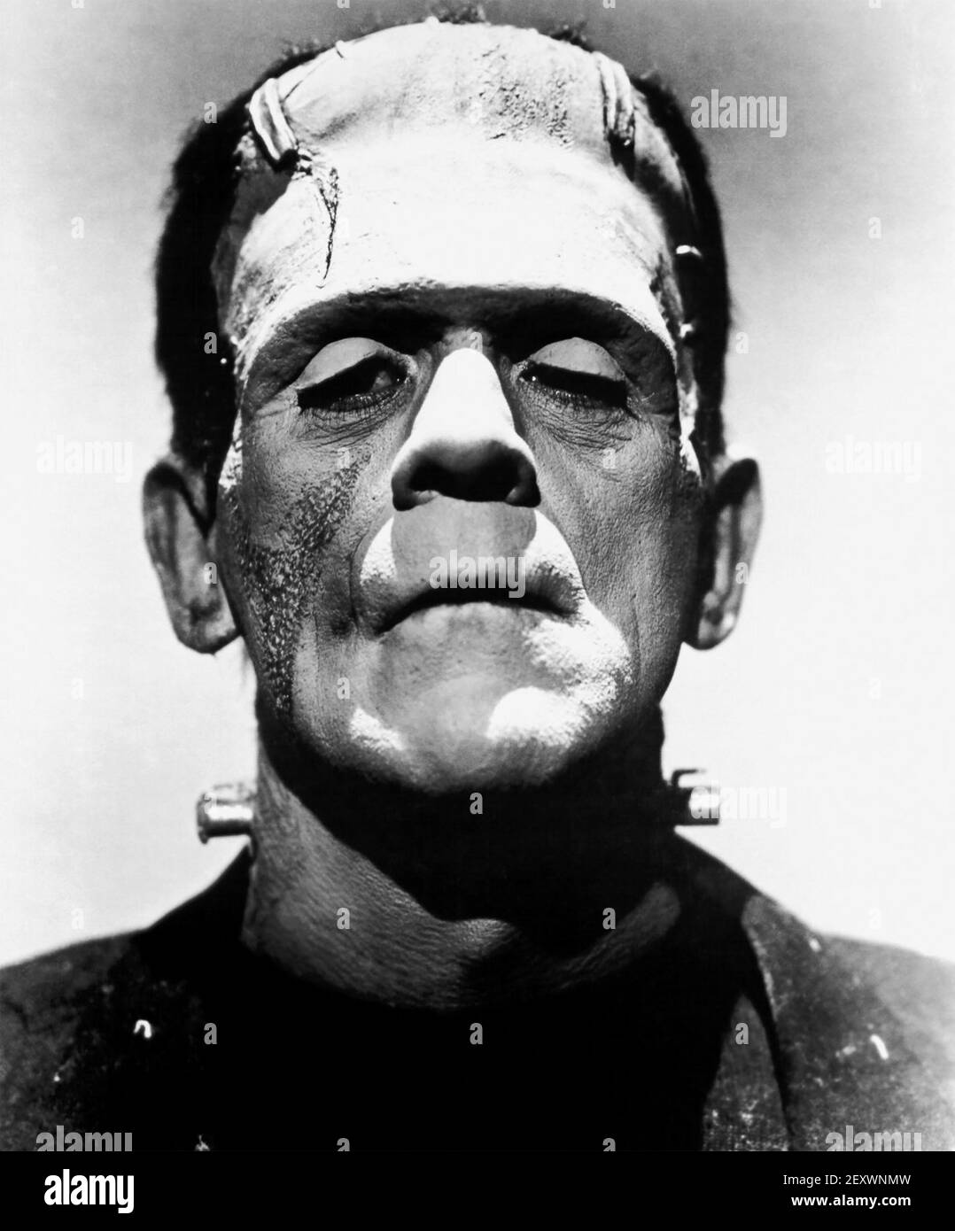 BRIDE OF FRANKENSTEIN 1935 Universal Pictures film with Boris Karloff  as the Monster Stock Photo