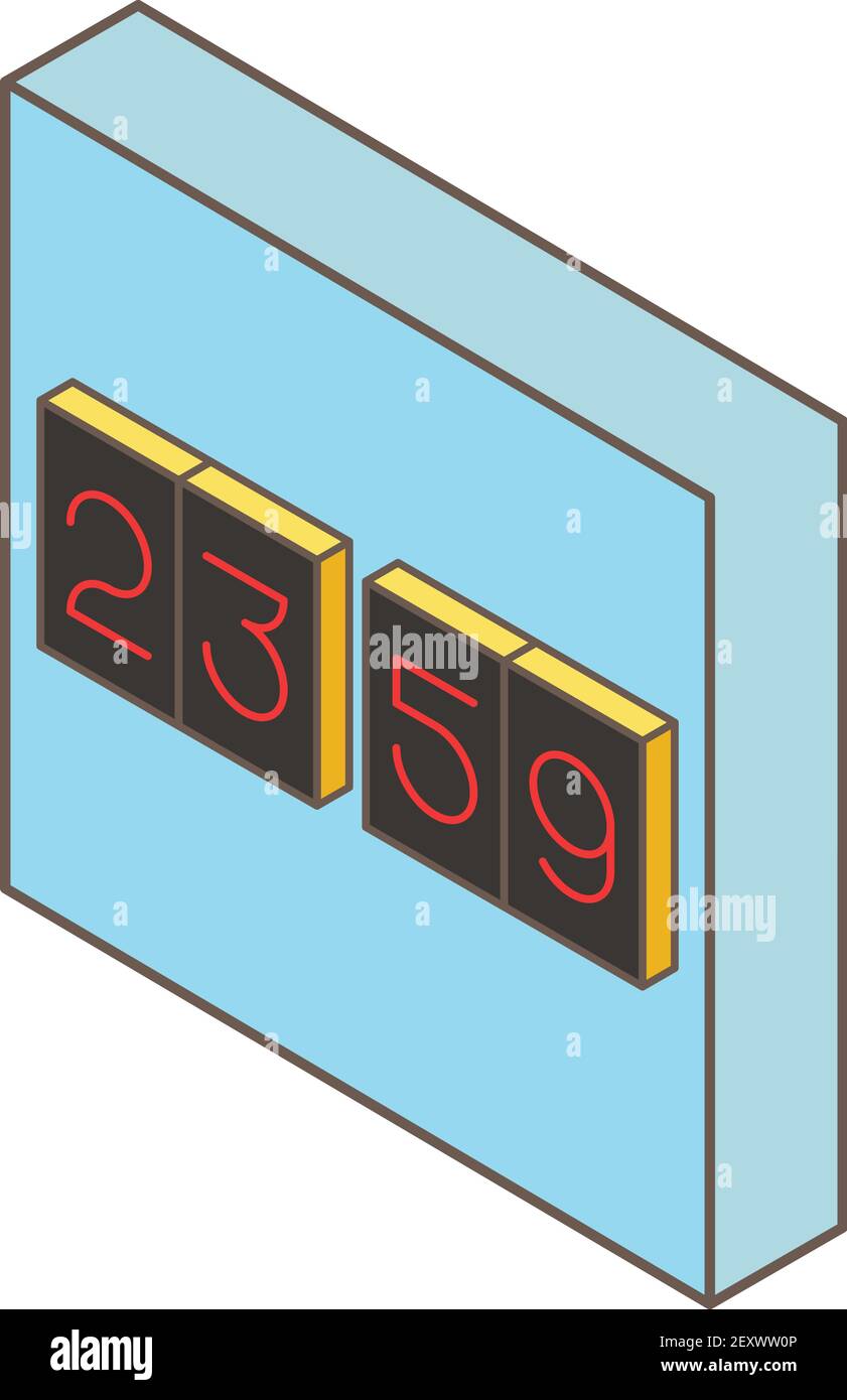 Splitflap display Stock Vector Images - Alamy