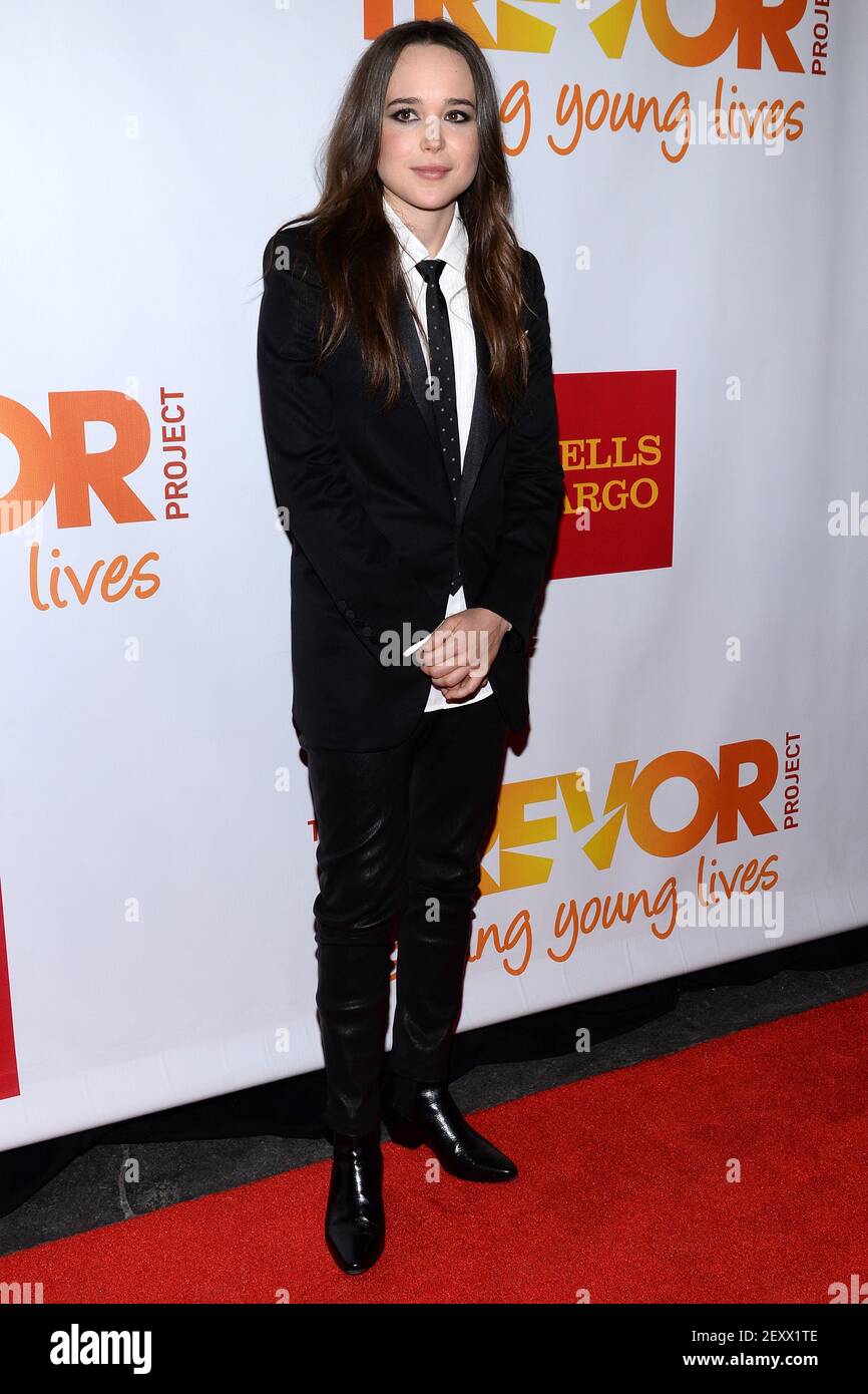 Actress Ellen Page attends the Trevor Project's 2014 'TrevorLIVE NY