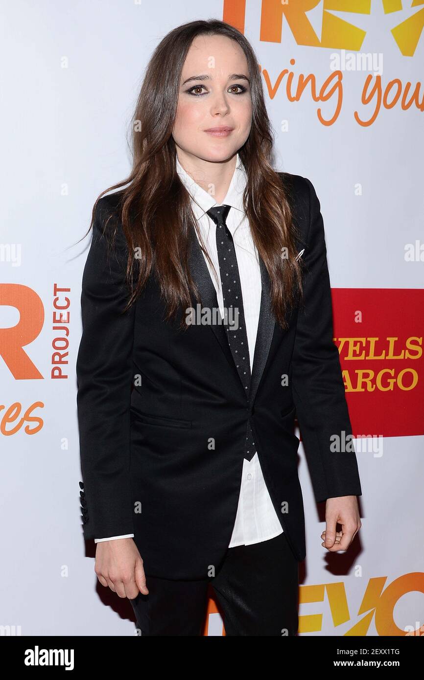Actress Ellen Page attends the Trevor Project's 2014 'TrevorLIVE NY