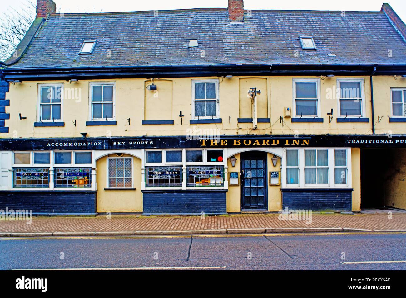 The Board Inn, Knaresborough, North Yorkshire, England Stock Photo