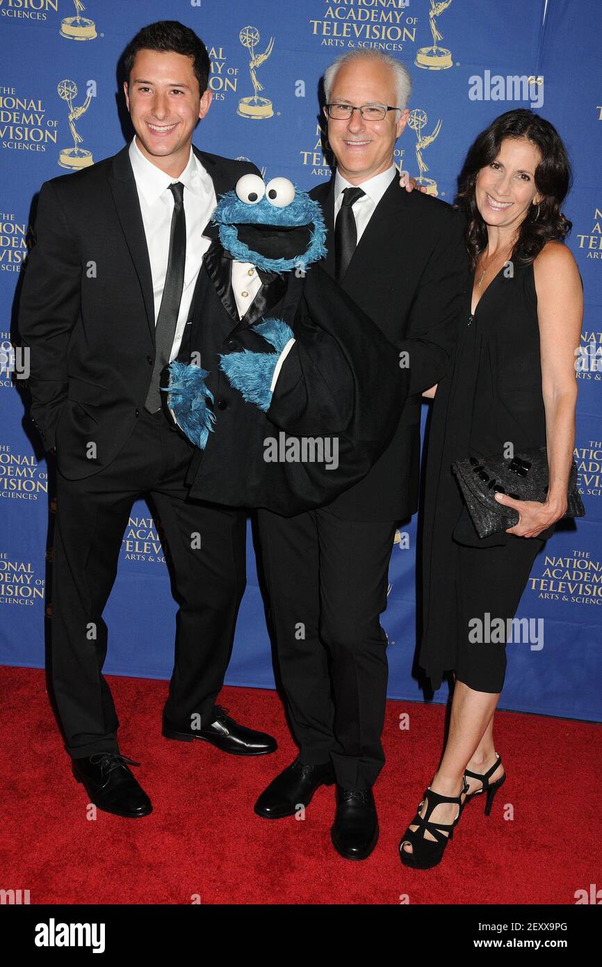 20 June 2014 - Los Angeles, California - Cookie Monster, David Rudman ...