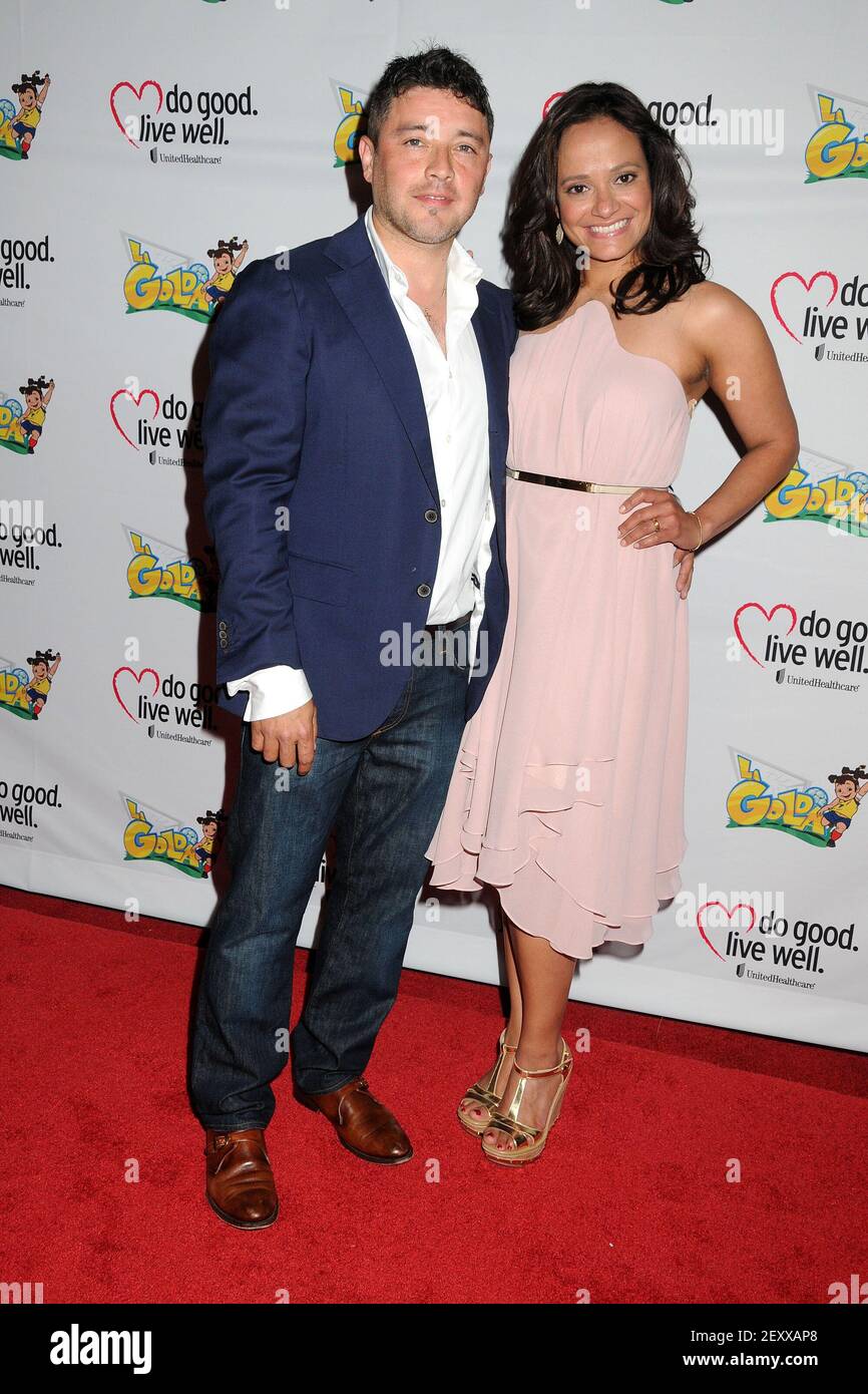 21 June 2014 - Westwood, California - George Valencia, Judy Reyes. "La  Golda" Los Angeles Premiere held at The Crest Theatre. Photo Credit: Byron  Purvis/AdMedia/Sipa USA Stock Photo - Alamy