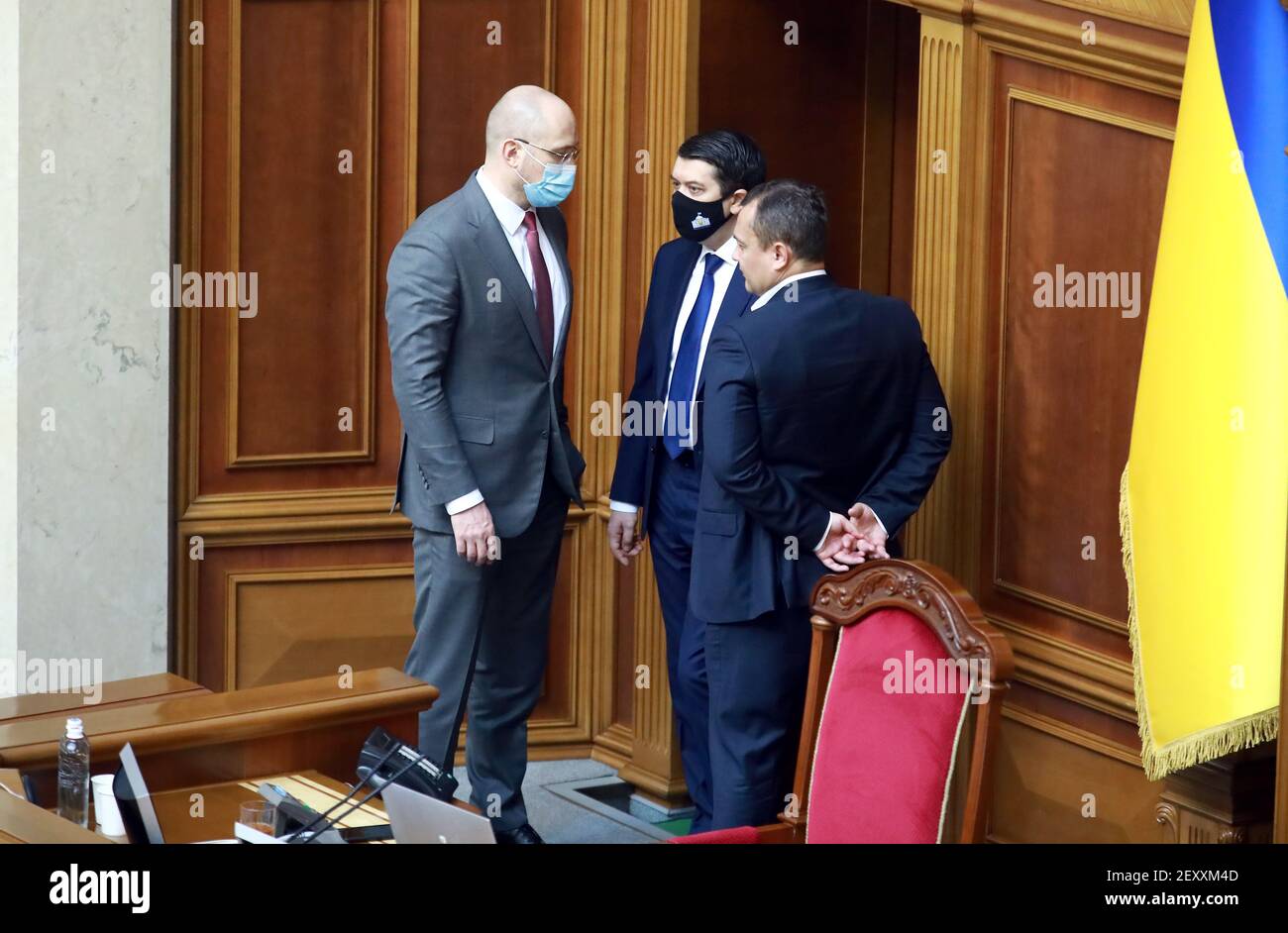 Prime minister o ukraine denys shmyhal hi-res stock photography and