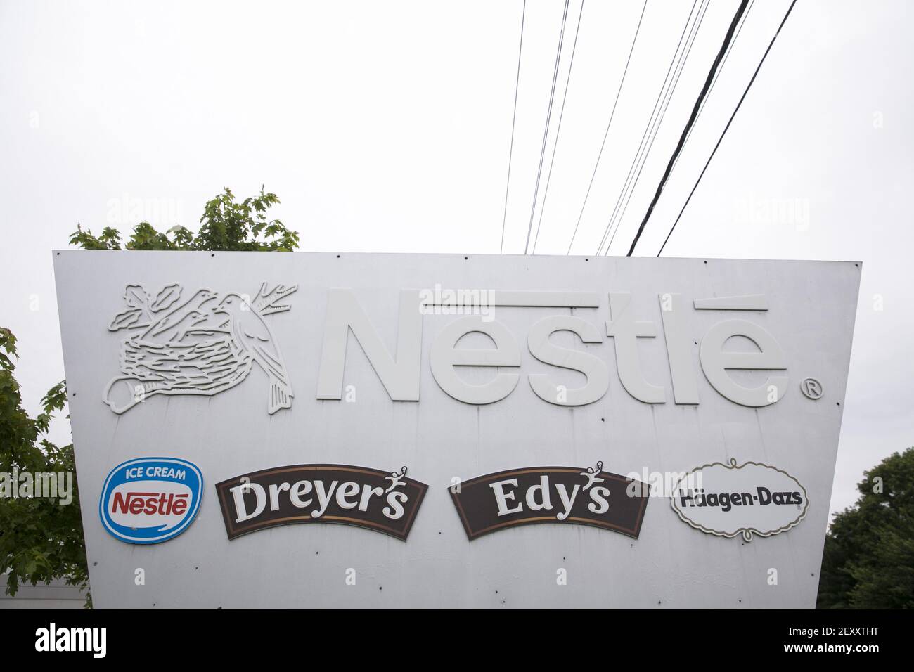 A Nestle USA ice cream manufacturing facility in Laurel, Maryland on