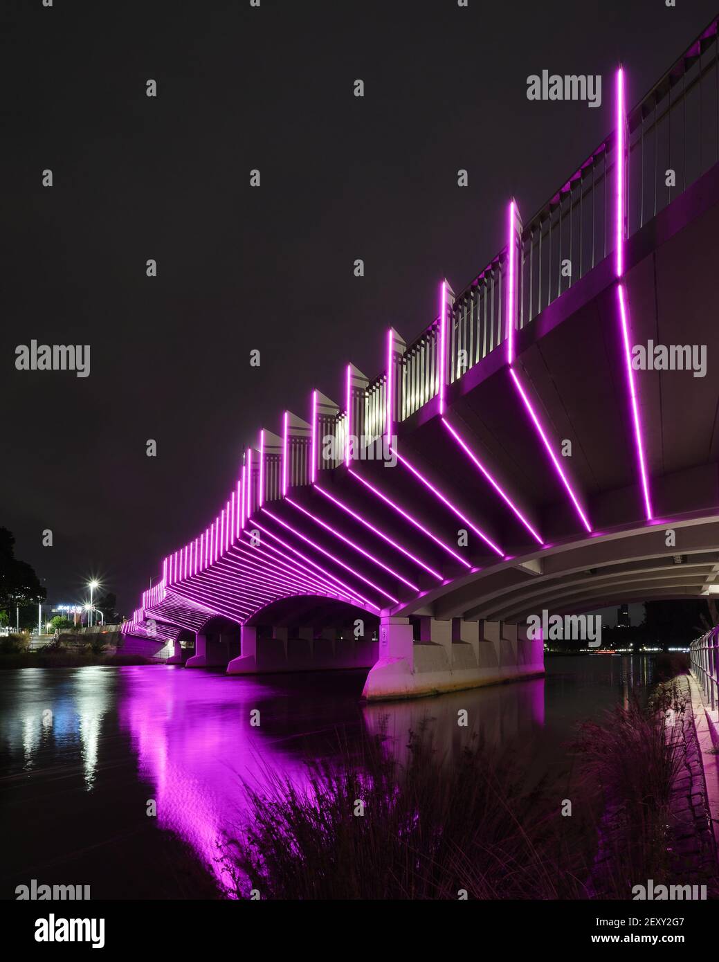 Swan St Bridge Stock Photo