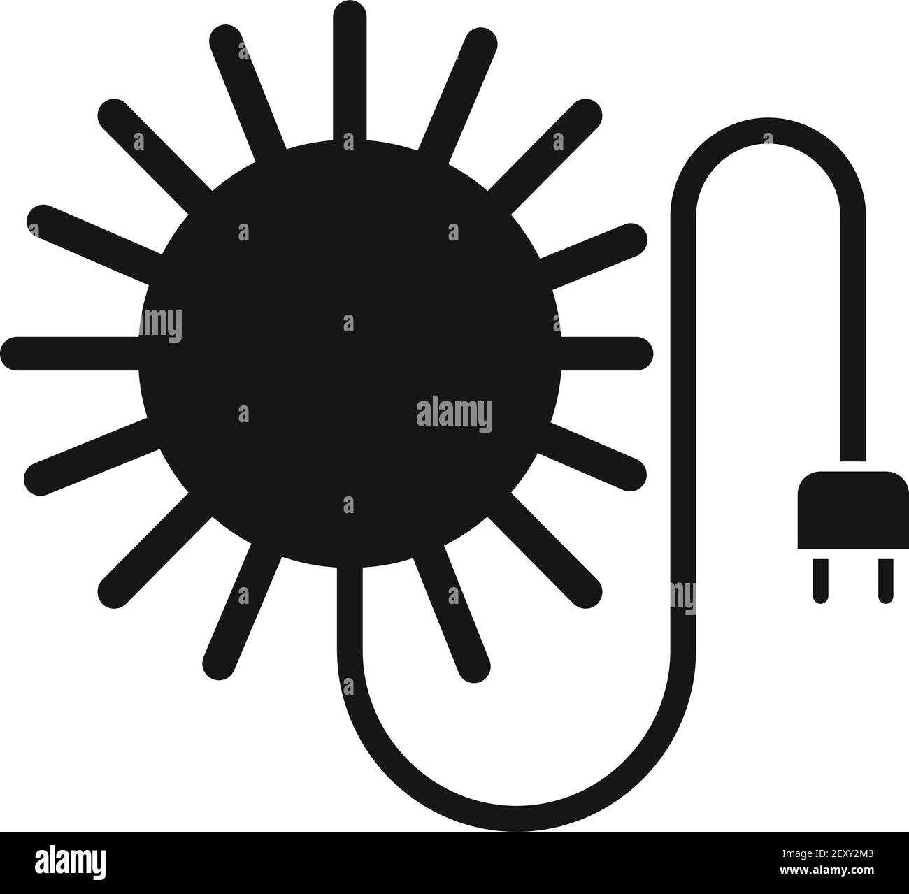 Clean solar energy icon, simple style Stock Vector Image & Art - Alamy