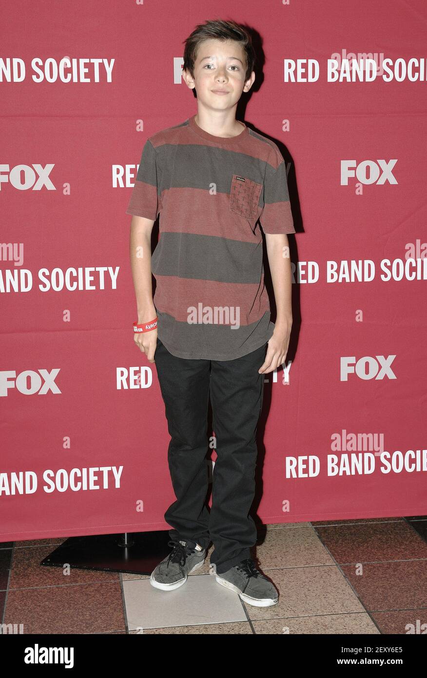 10 July 2014 - Atlanta, Georgia - Griffin Gluck. Screening and cast Q&A for  the upcoming Fox TV series "Red Band Society," filmed in Georgia.  Executive-produced by Stephen Spielberg the cas is