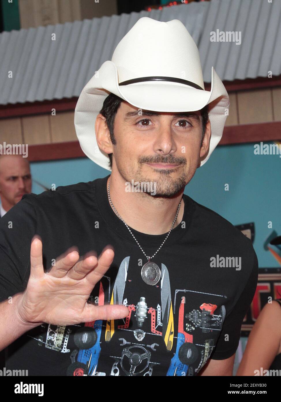 Brad Paisley attends The World Premiere of "Planes Fire and Rescue