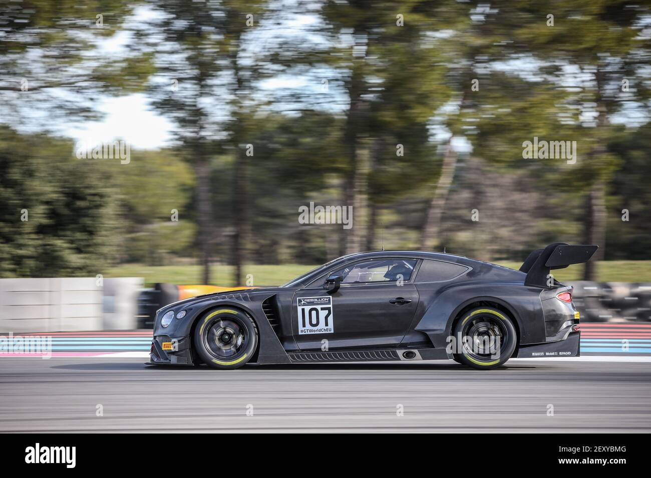 107 CMR, Bentley Continental GT3, action during the GT World Challenge ...