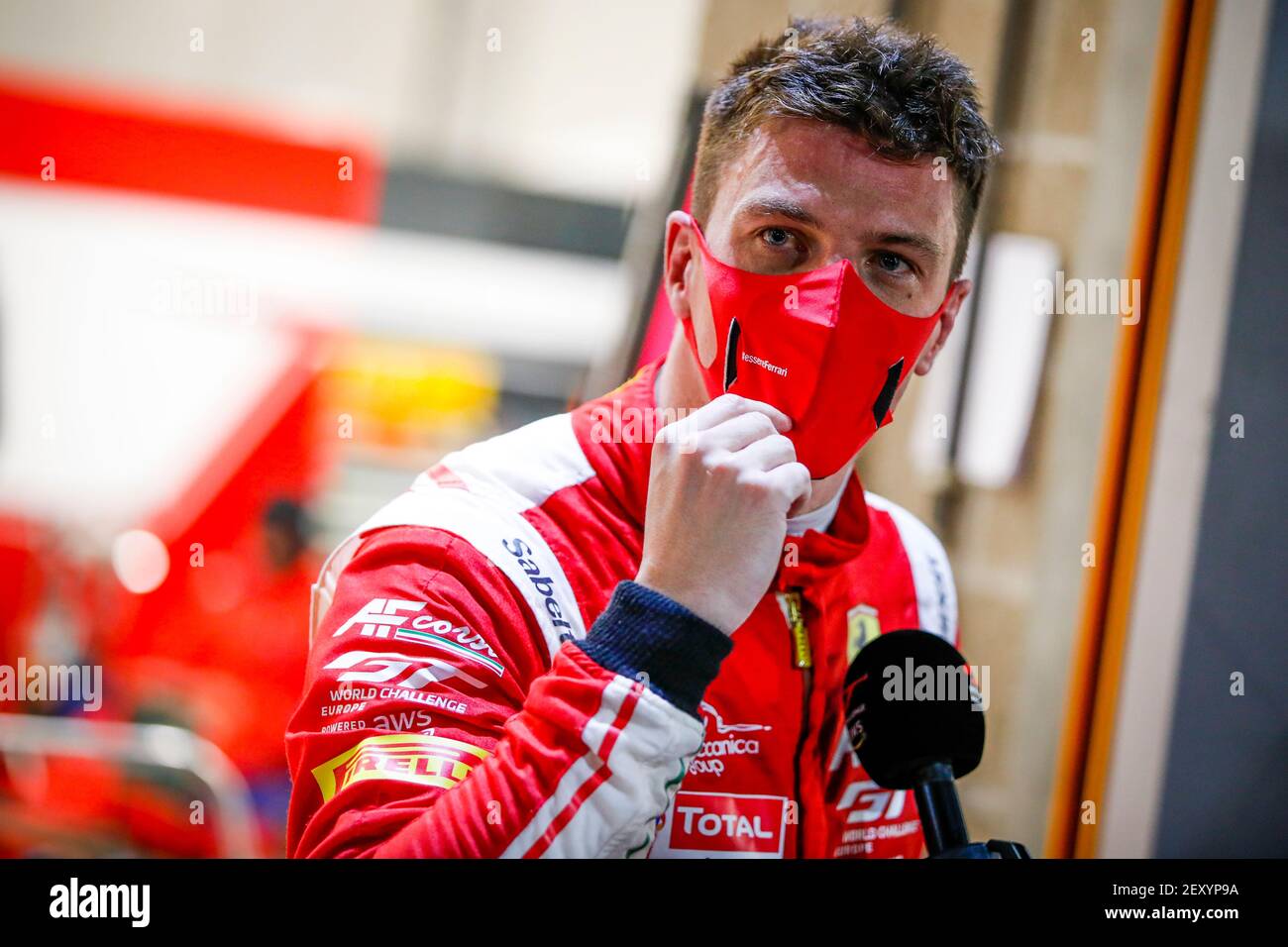 Calado James (gbr), AF Corse, Ferrari 488 GT3, portrait during the 2020 24 Hours of Spa, 3rd round of the GT World Challenge Europe Endurance Cup and of the International GT Challenge from October 22 to 25, 2020 on the Circuit de Spa-Francorchamps, in Stavelot, Belgium - Photo Florent Gooden / DPPI Stock Photo