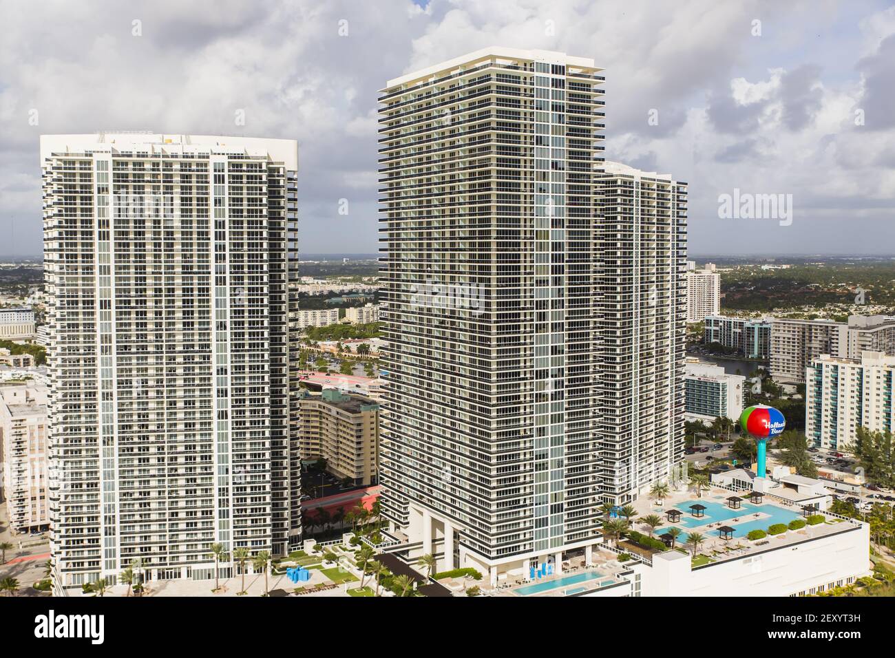 Miami Beach Florida Stock Photo