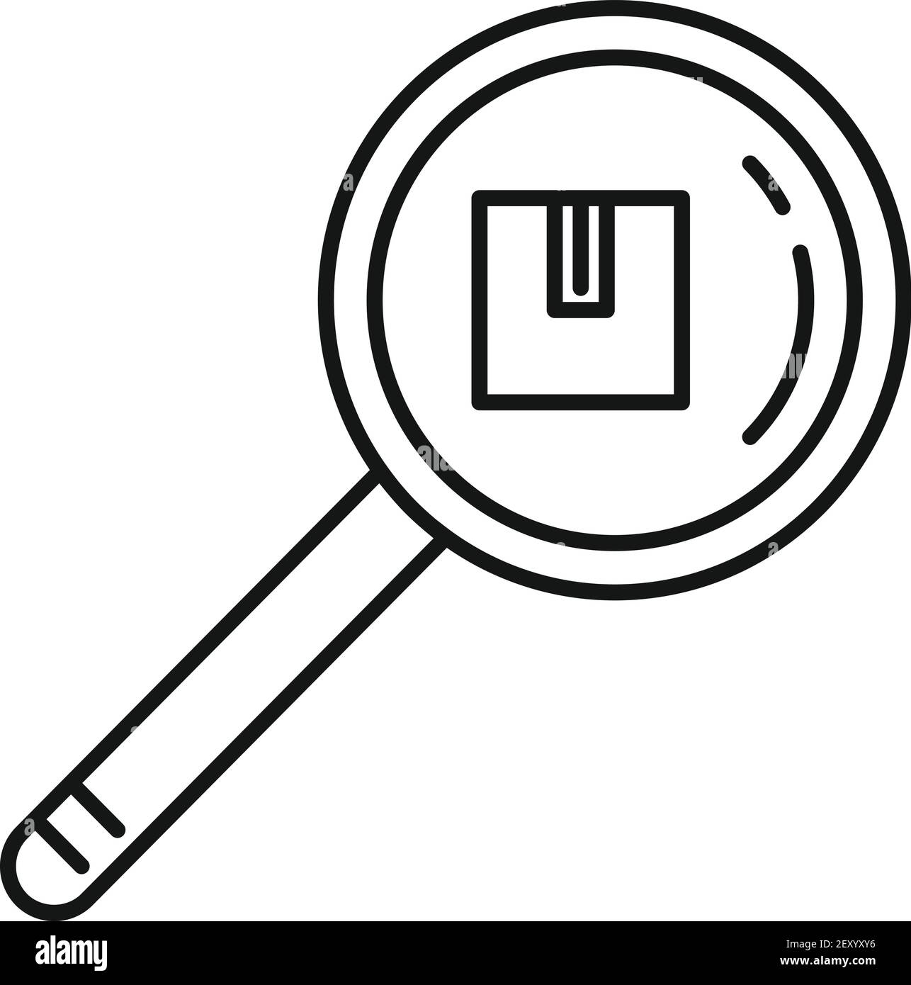 Track parcel number icon Stock Vector Images - Alamy