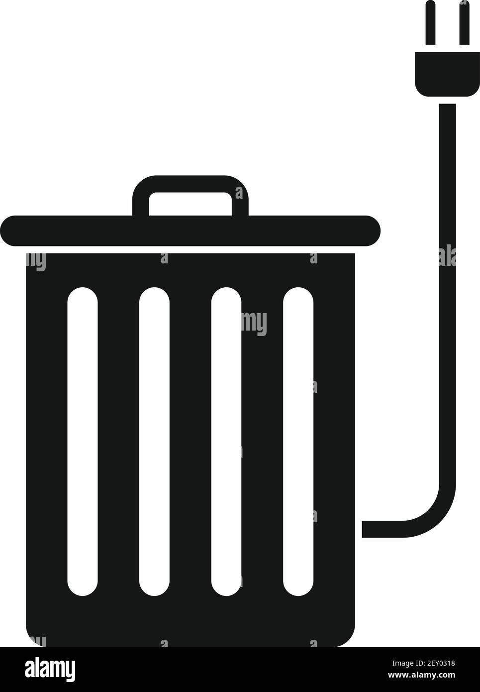 Clean recycle bin icon, simple style Stock Vector Image & Art - Alamy