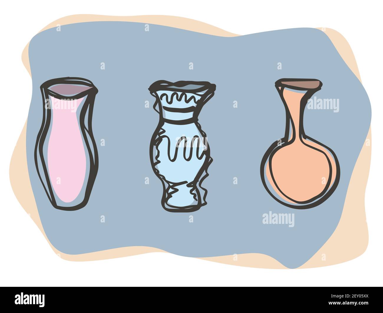 Terracotta vessel Stock Vector Images - Alamy