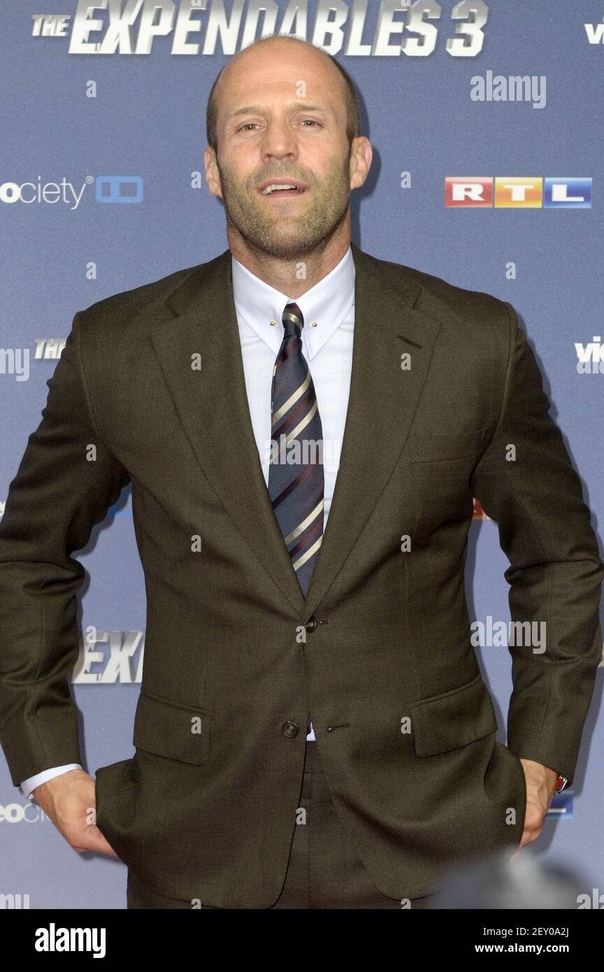 Jason Statham attends the German premiere of 