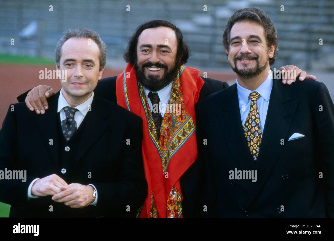 DIE DREI TENÖRE, 1995, Jose Carreras, Luciano Pavarotti, Placido