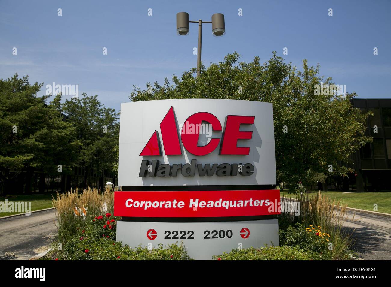 The headquarters of the Ace Hardware Corporation in Oak Brook, Illinois