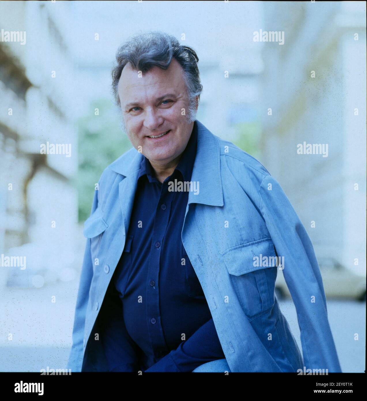 Nicolai Gedda, schwedischer Opernsänger und lyrischer Tenor, 1988. Nicolai Gedda, Swedish Opera singer and lyric tenor, 1988. Stock Photo