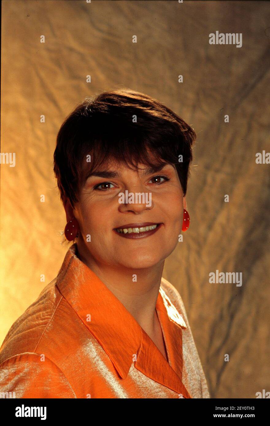 Gayle Tufts, amerikanische Entertainerin, Portrait circa 1998. Gayle Tufts, American entertainer, portrait circa 1998. Stock Photo