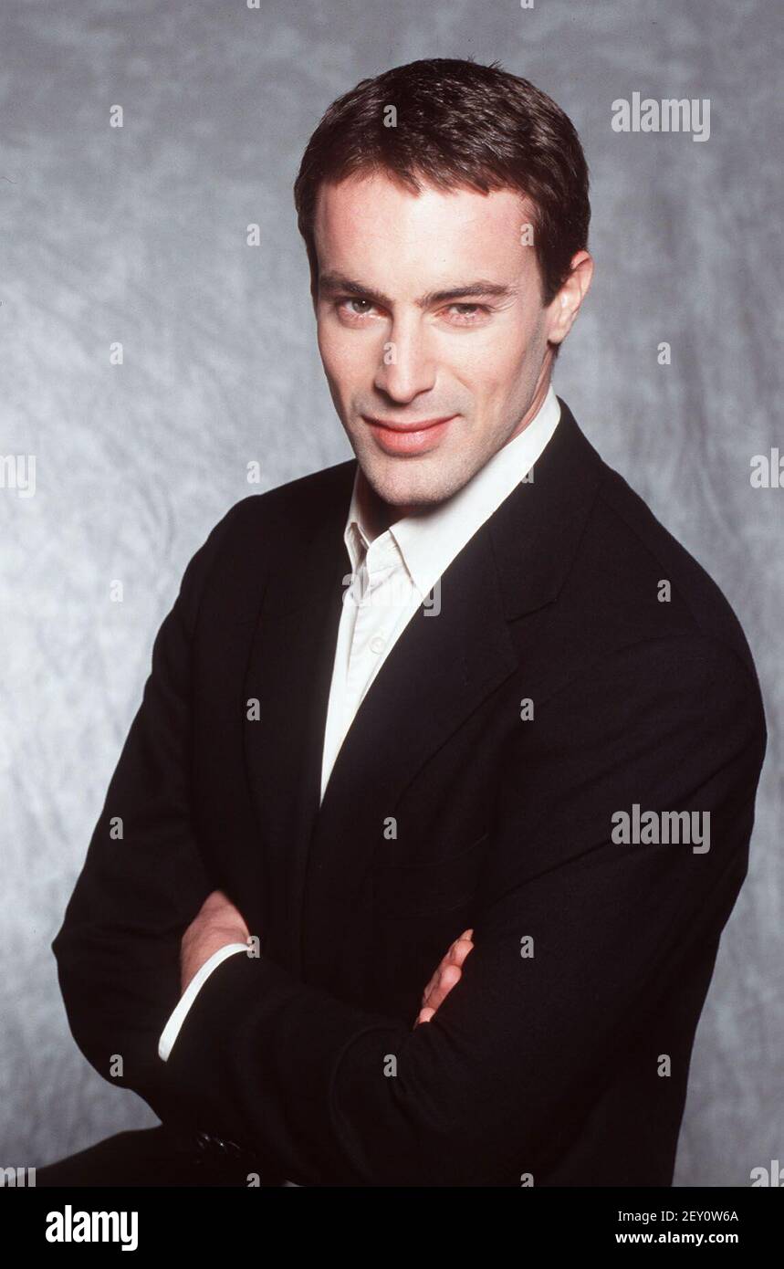 Gedeon Burkhard, deutscher Schauspieler, Portrait circa 1997. Gedeon Burkhard, German actor, portrait circa 1997. Stock Photo