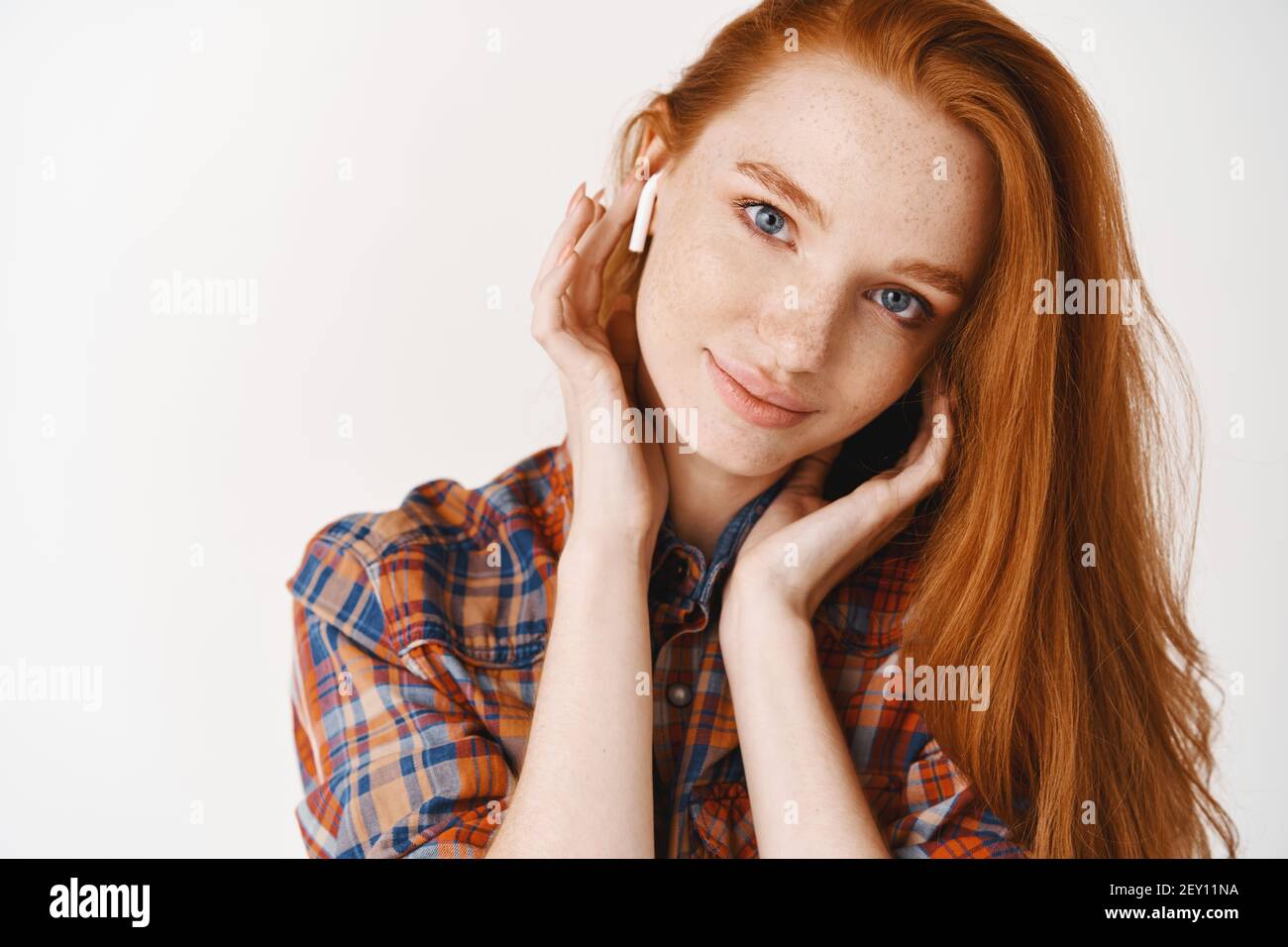 Rendering Anime Teenager Girl Red Hair Isolated White Background Stock  Photo by ©PhotosVac 414262130