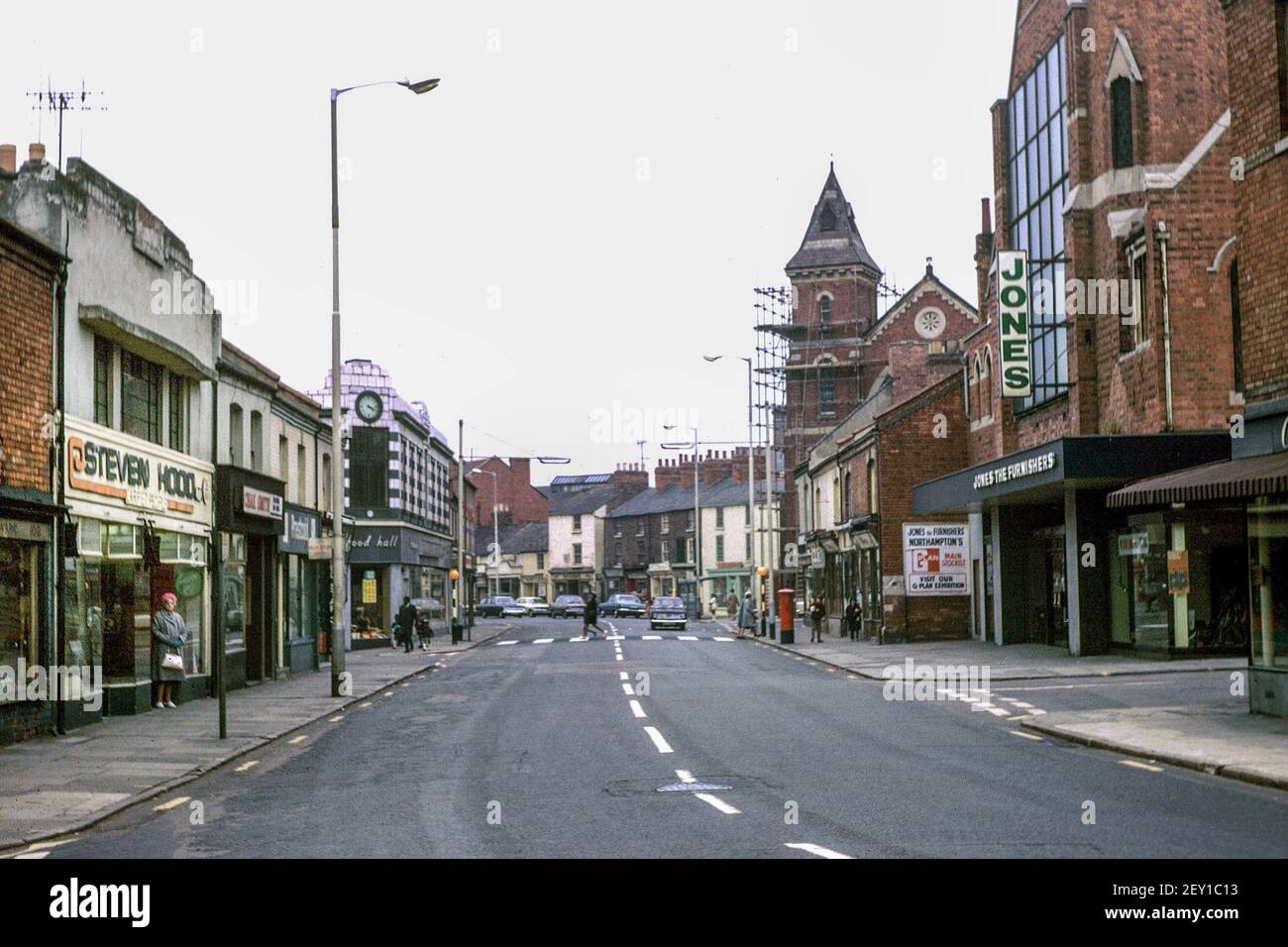 The Kettering Road, Northampton, in 1971 Stock Photo Alamy